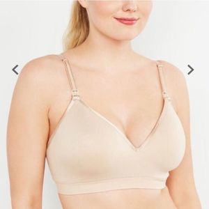 A pea in the pod Nursing bra Nude Molded Cup‎ Size XL